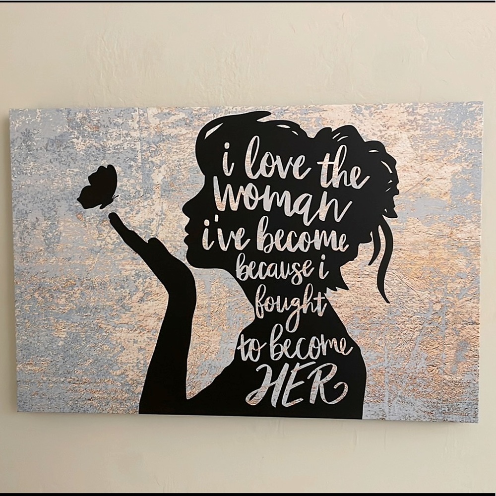 Strong Woman | Self Love Canvas Poster